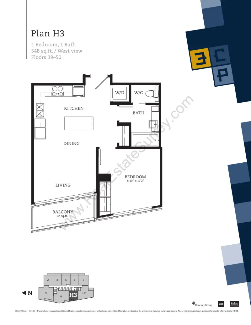 3 Civic Plaza 3 Civic Plaza floor plan