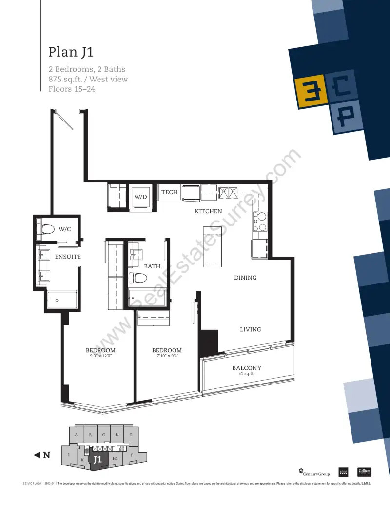 3 Civic Plaza 3 Civic Plaza floor plan