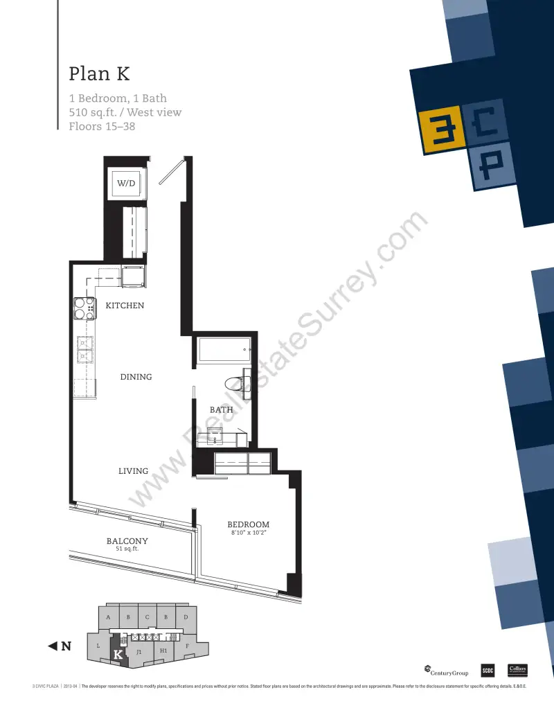 3 Civic Plaza 3 Civic Plaza floor plan