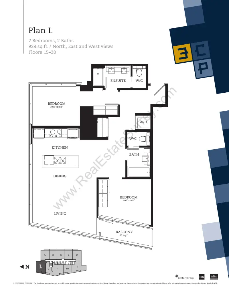 3 Civic Plaza 3 Civic Plaza floor plan