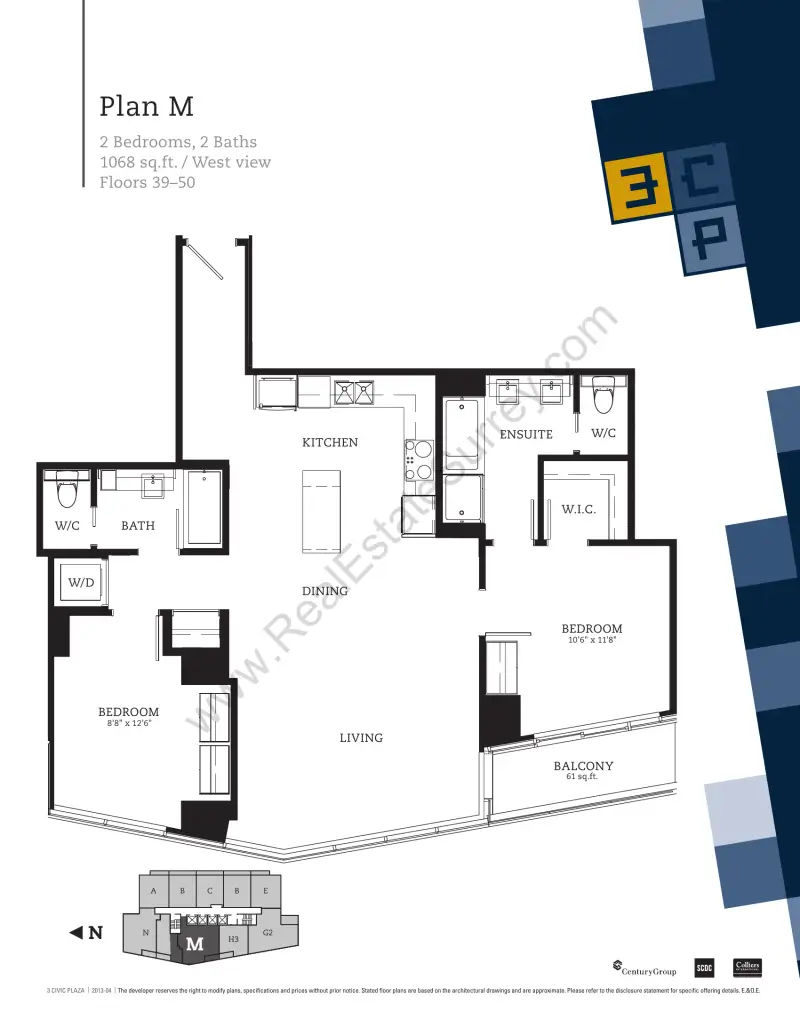 3 Civic Plaza 3 Civic Plaza floor plan