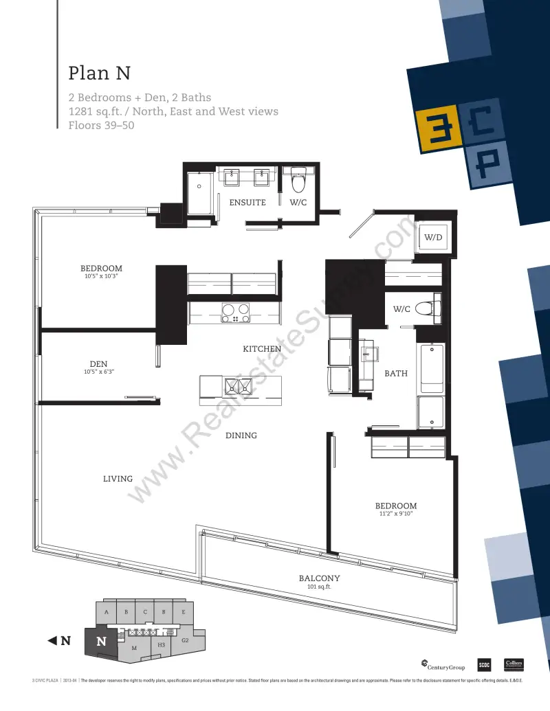 3 Civic Plaza 3 Civic Plaza floor plan