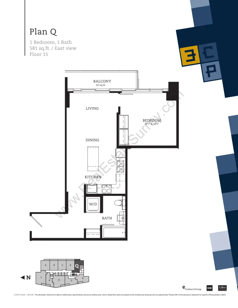 3 Civic Plaza 3 Civic Plaza floor plan