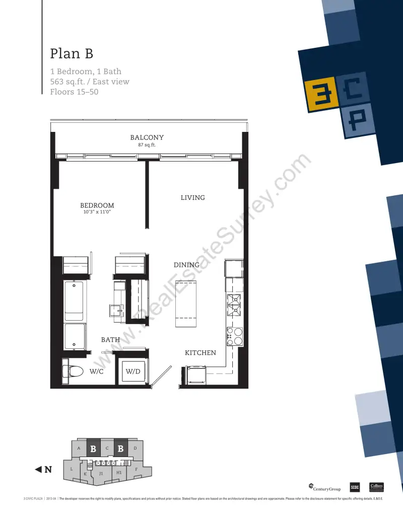 3 Civic Plaza 3 Civic Plaza floor plan