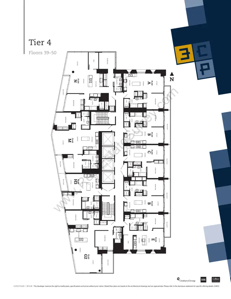 3 Civic Plaza 3 Civic Plaza floor plan