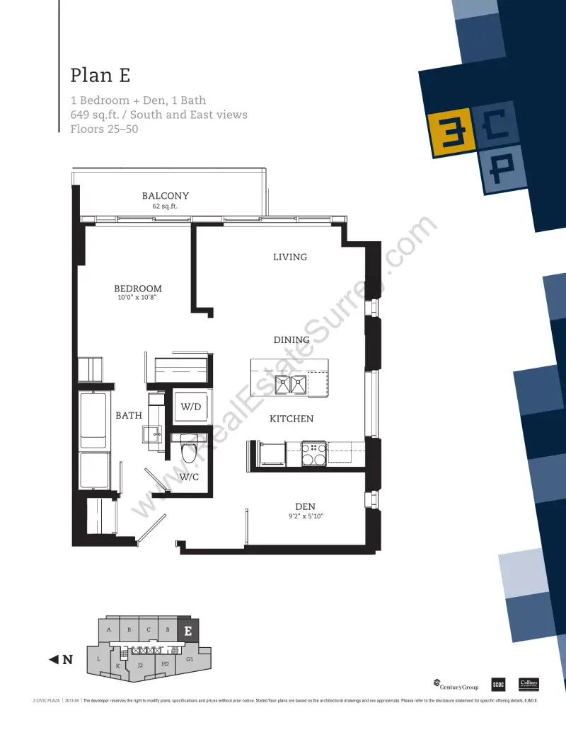 3 Civic Plaza 3 Civic Plaza floor plan