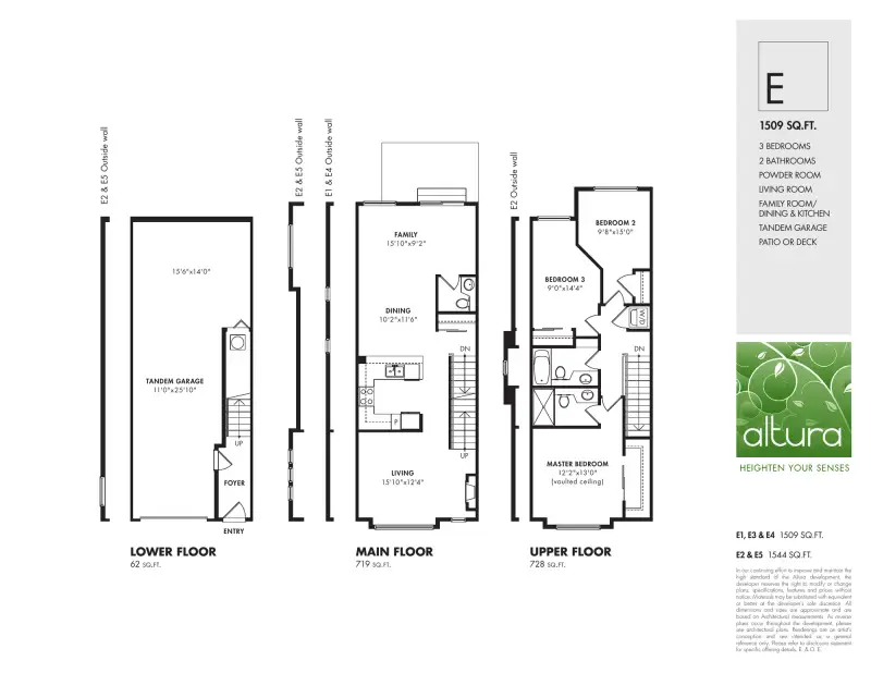Altura Altura floor plan
