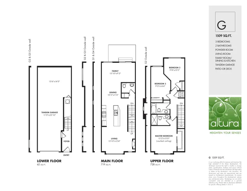 Altura Altura floor plan