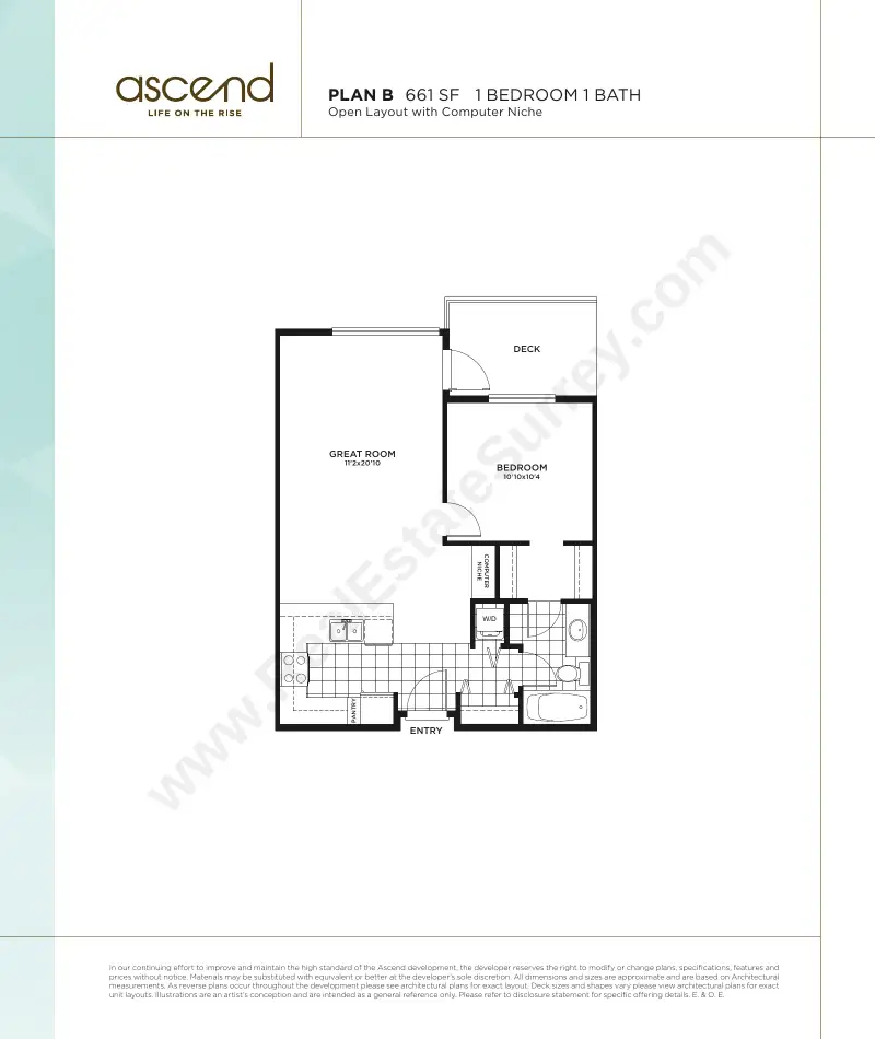 Ascend Ascend floor plan