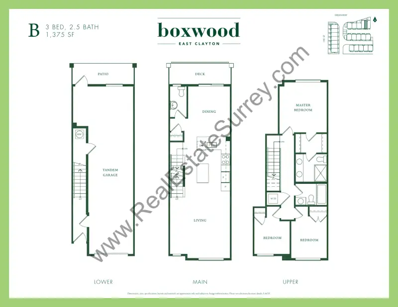 Boxwood Boxwood Floor Plans floor plan