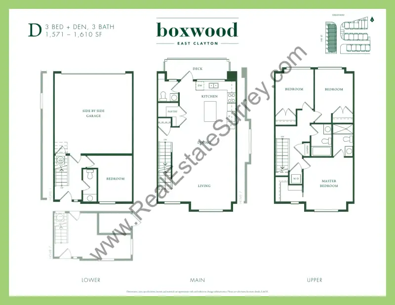 Boxwood Boxwood Floor Plans floor plan