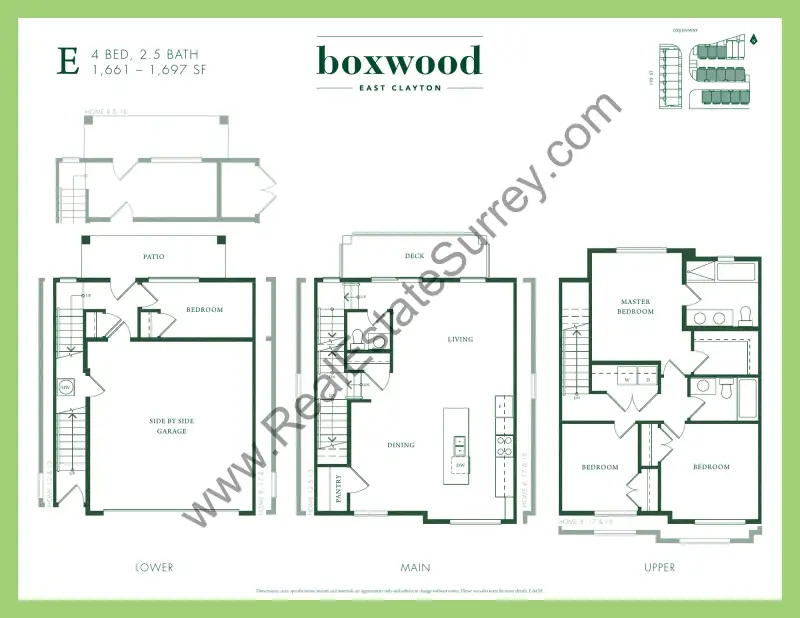 Boxwood Boxwood Floor Plans floor plan