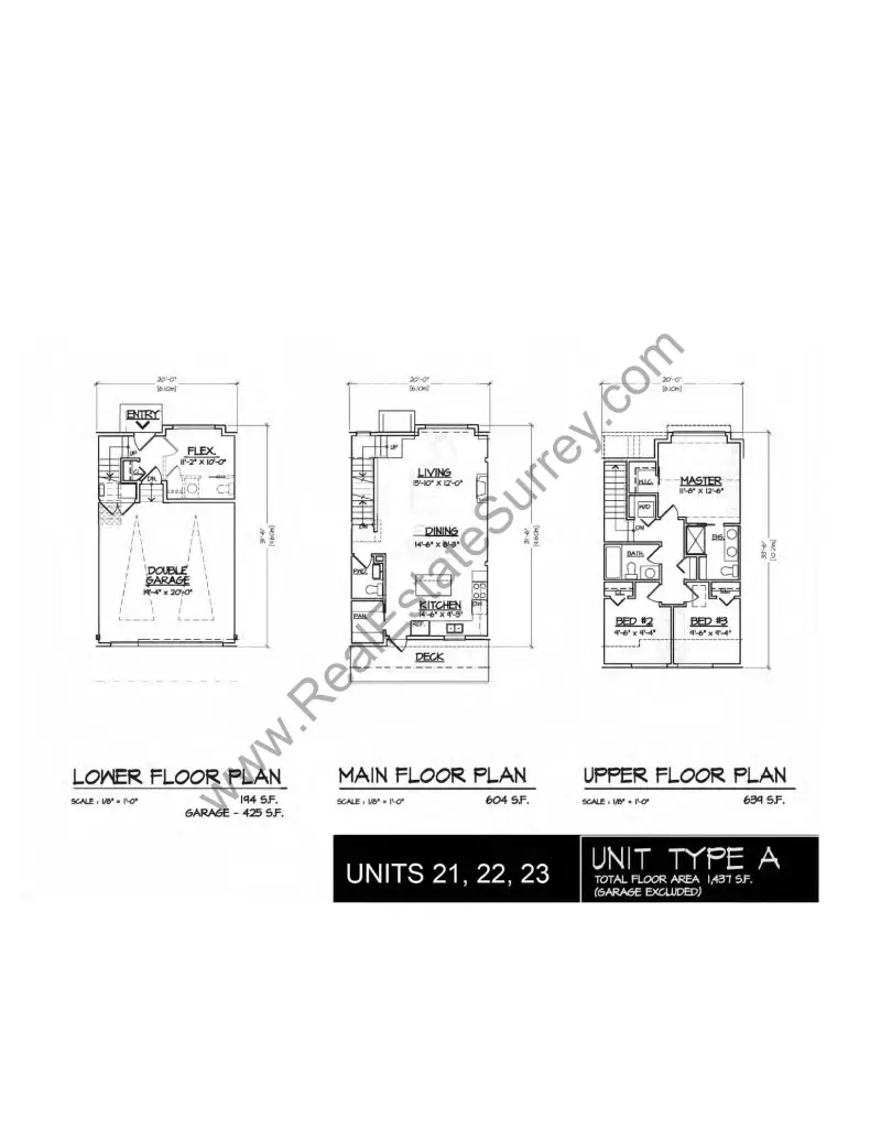 Centre 128 Centre 128 Surrey Townhome Floorplans floor plan