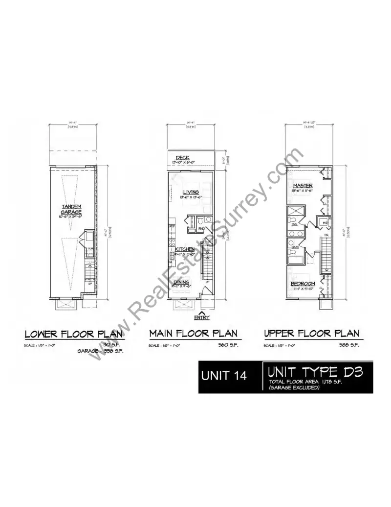 Centre 128 Centre 128 Surrey Townhome Floorplans floor plan