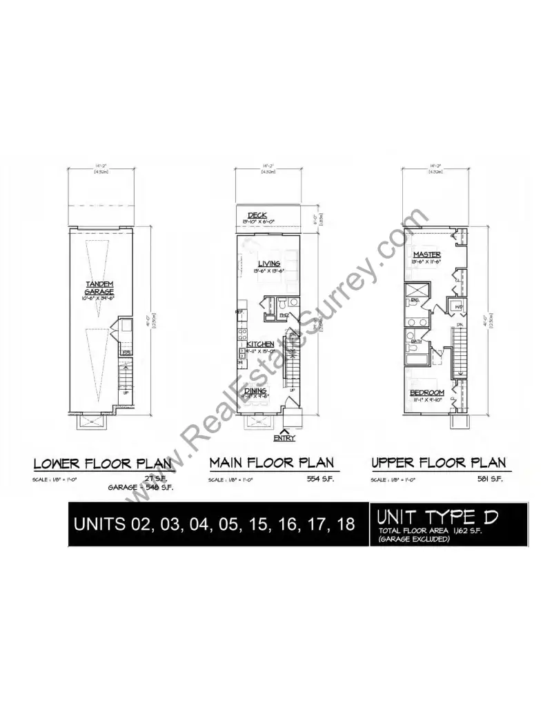 Centre 128 Centre 128 Surrey Townhome Floorplans floor plan