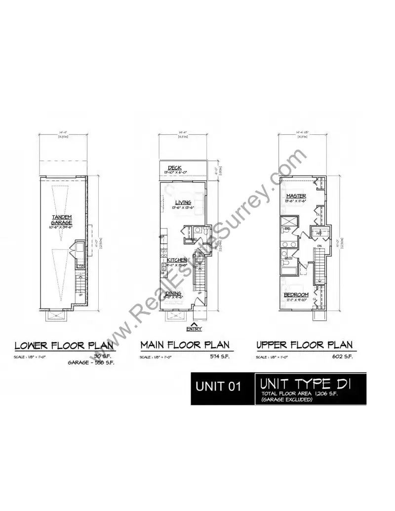 Centre 128 Centre 128 Surrey Townhome Floorplans floor plan