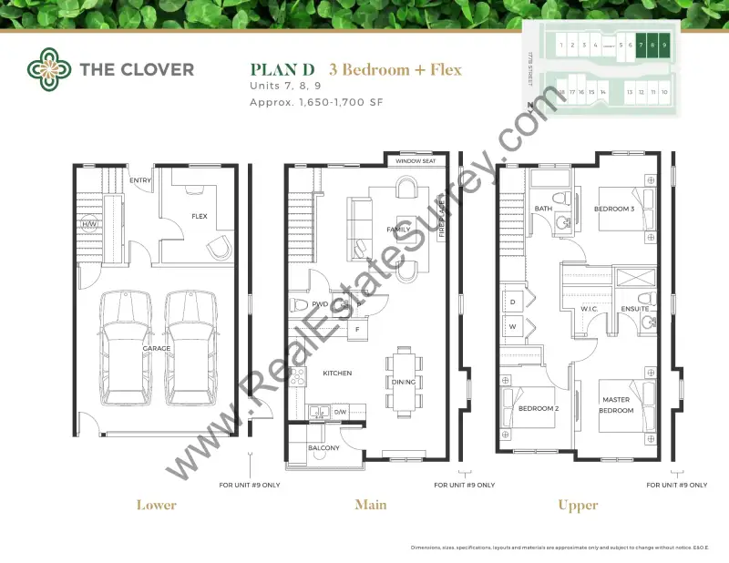 Clover Clover Floorplans floor plan