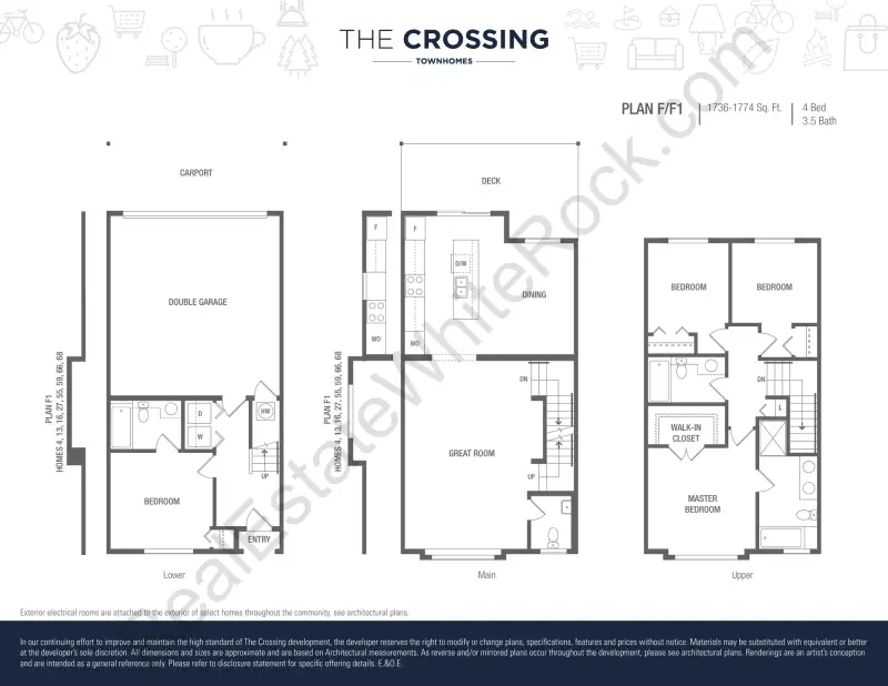 Crossing, The Crossing floor plan