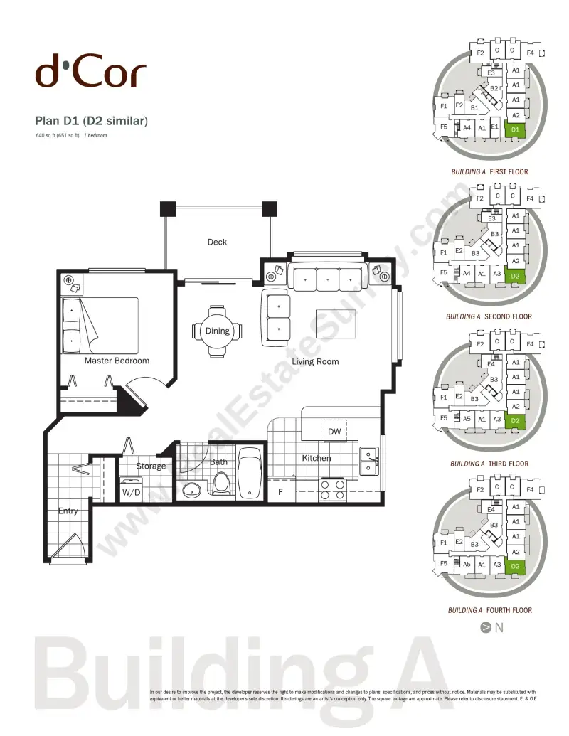 d'Cor A D Cor A floor plan