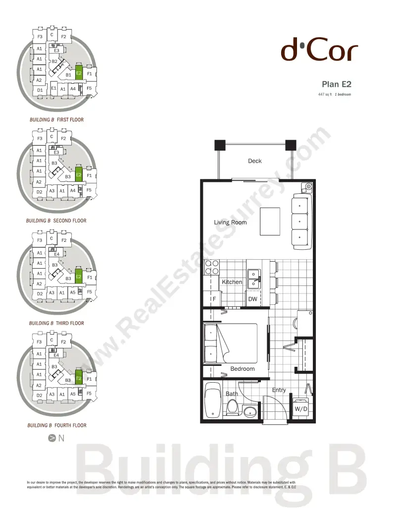 d'Cor B D Cor B floor plan