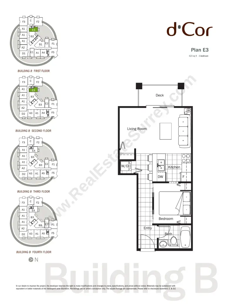 d'Cor B D Cor B floor plan