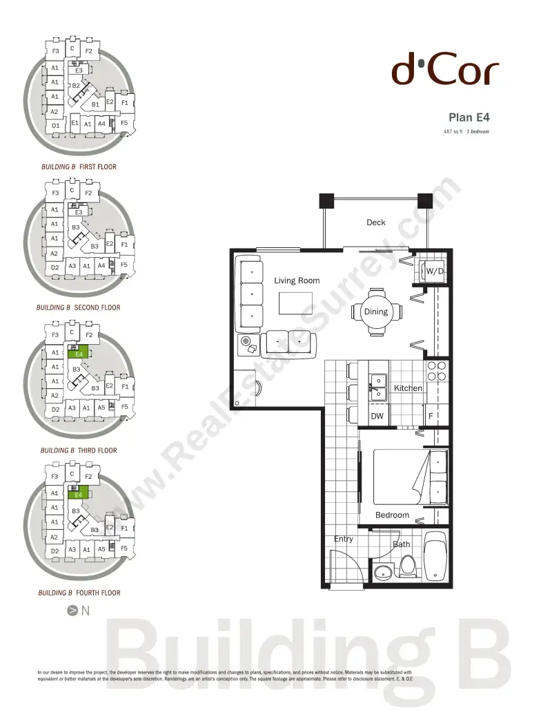 d'Cor B D Cor B floor plan