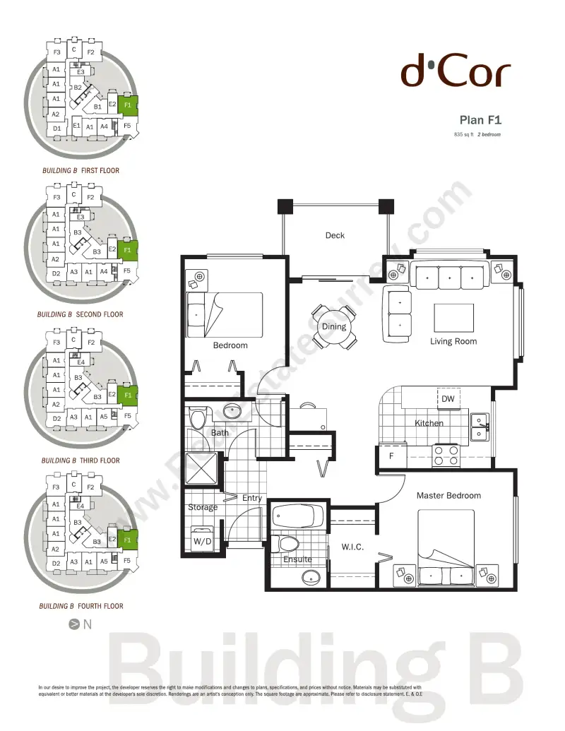 d'Cor B D Cor B floor plan