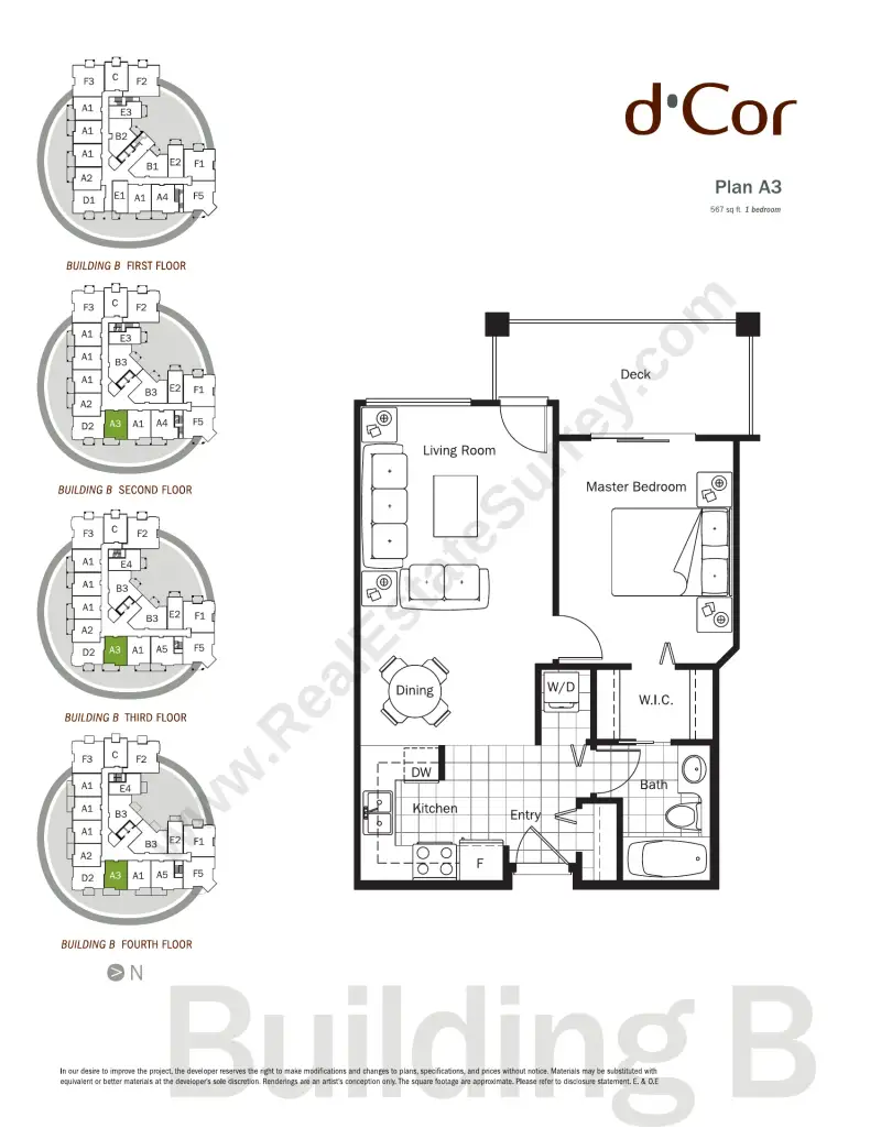 d'Cor B D Cor B floor plan