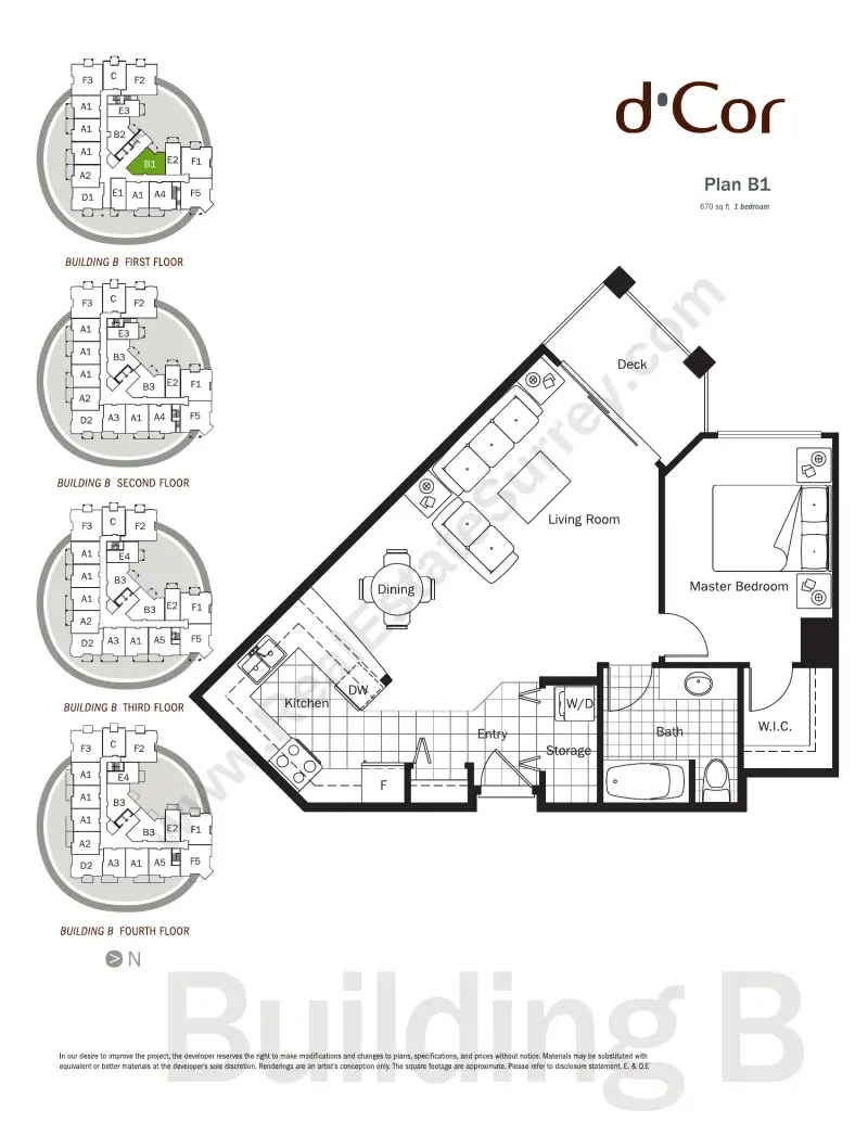 d'Cor B D Cor B floor plan