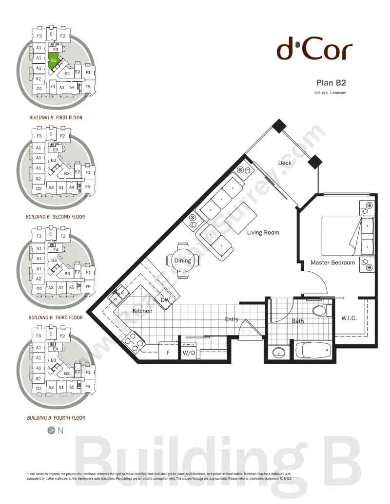 d'Cor B D Cor B floor plan