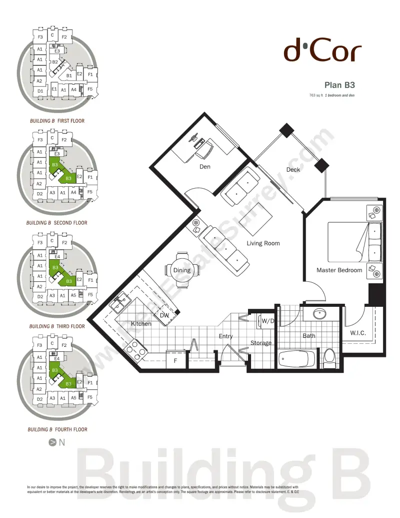 d'Cor B D Cor B floor plan