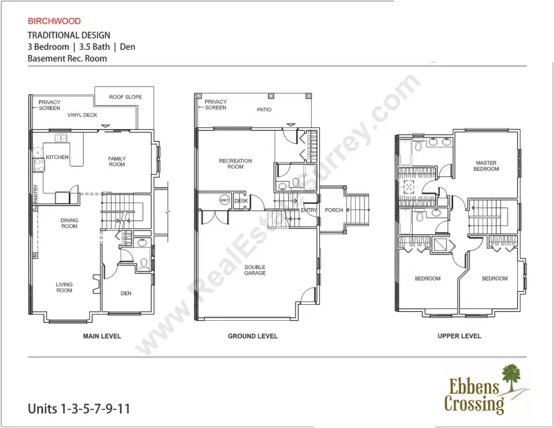 Ebben's Crossing Ebben S Crossing floor plan