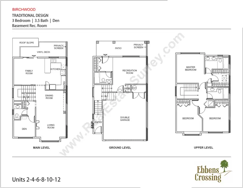Ebben's Crossing Ebben S Crossing floor plan