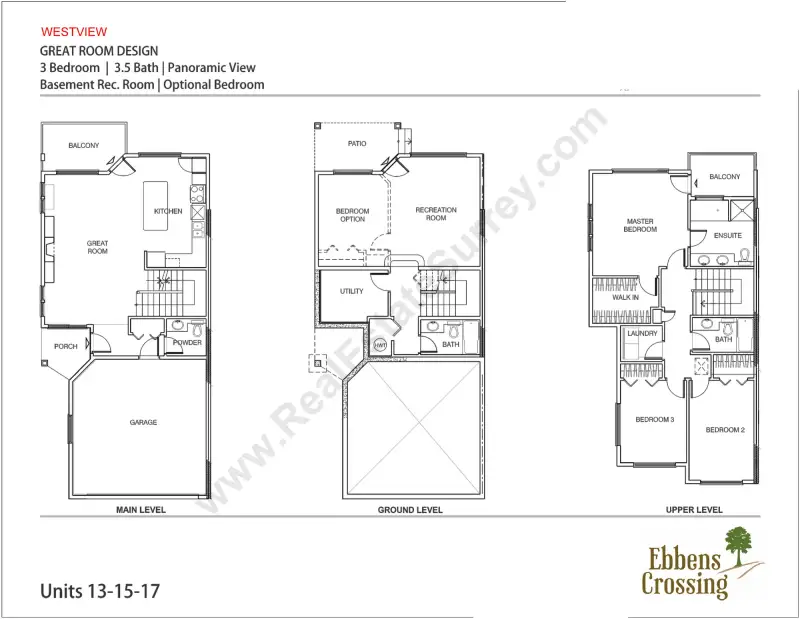 Ebben's Crossing Ebben S Crossing floor plan