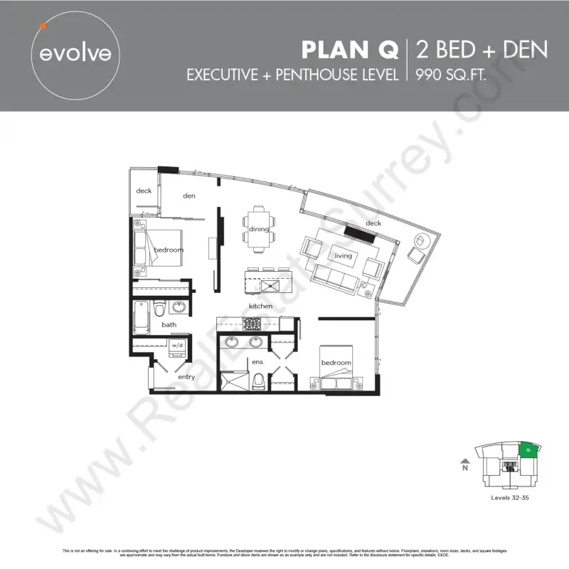 Evolve Evolve floor plan