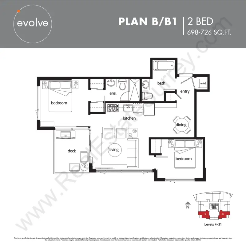 Evolve Evolve floor plan