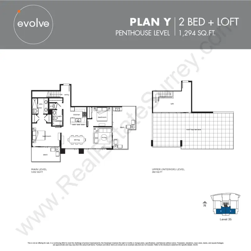 Evolve Evolve floor plan