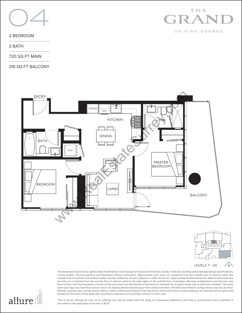 Grand on King George Grand On King George Floorplans floor plan
