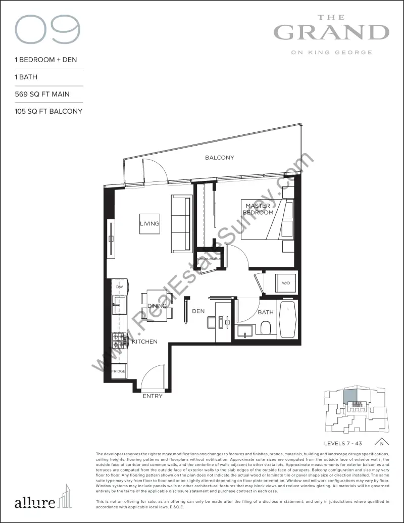 Grand on King George Grand On King George Floorplans floor plan