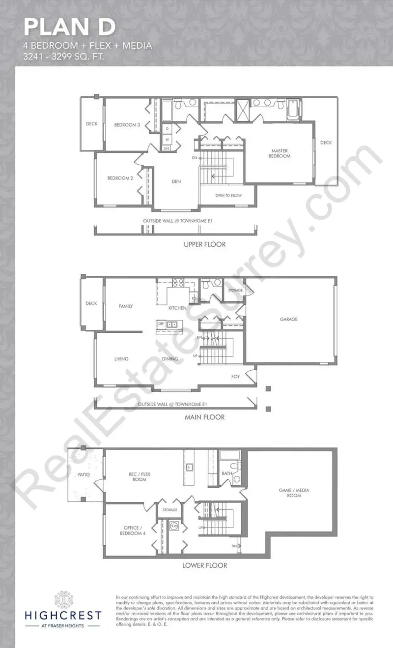Highcrest Highcrest floor plan