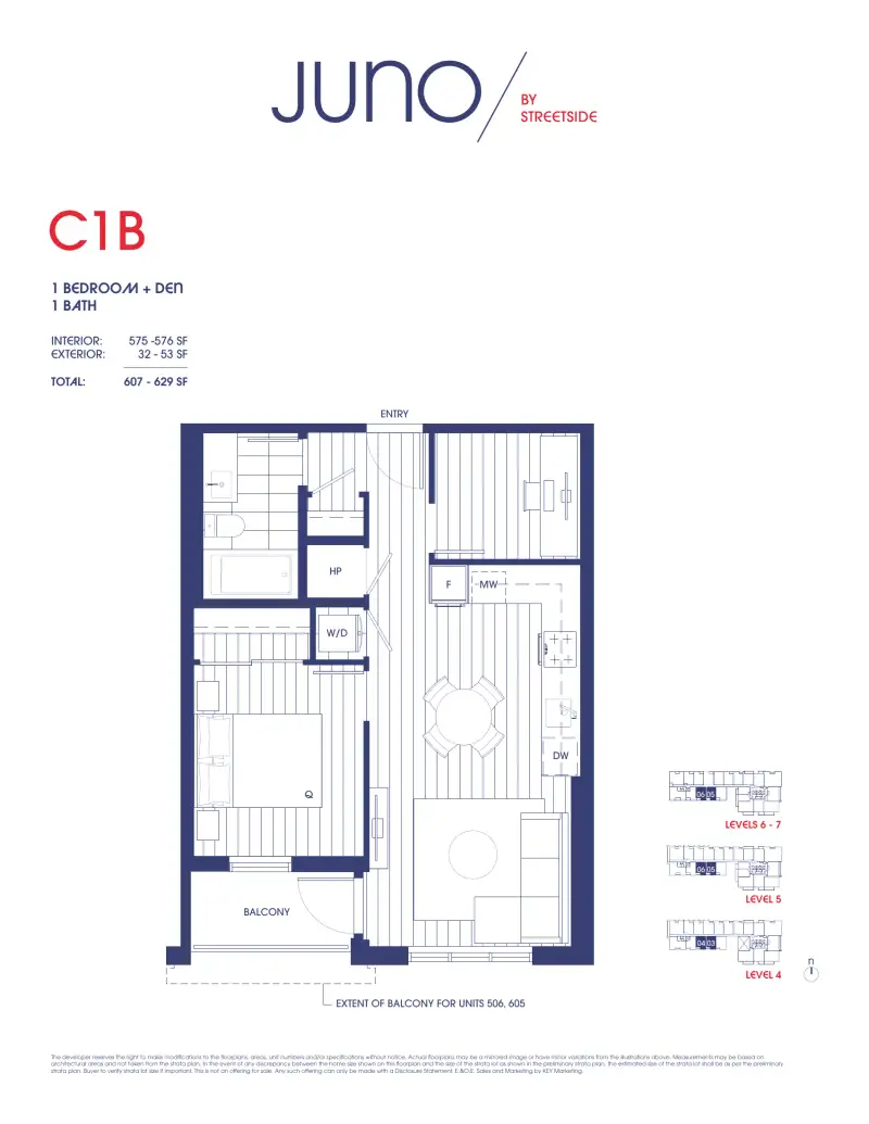 Juno Juno Whalley Highrise 9 floor plan