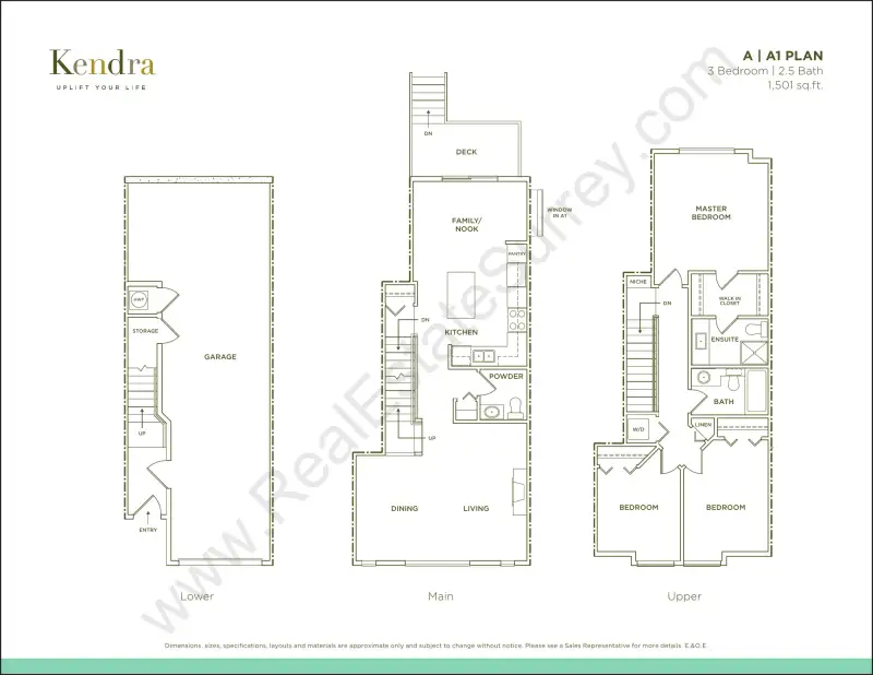 Kendra-A Kendra A floor plan