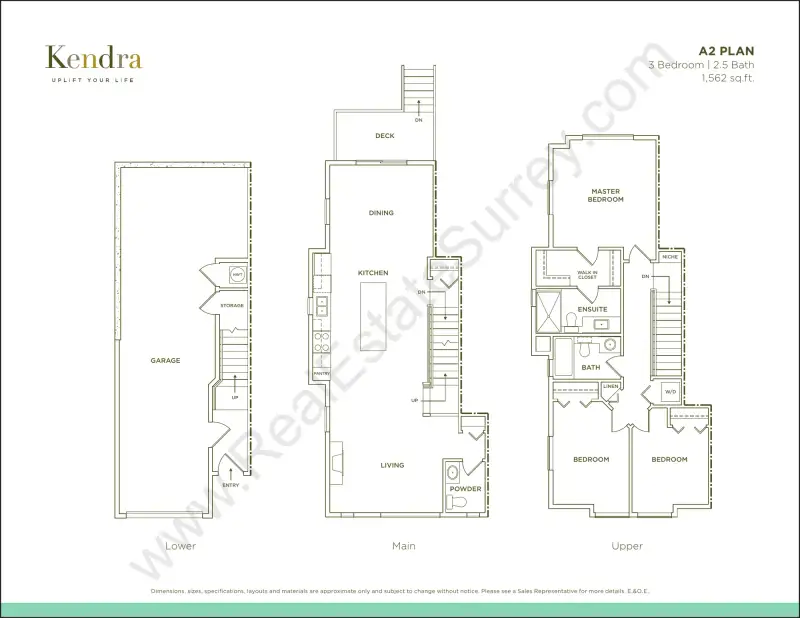 Kendra-A Kendra A floor plan