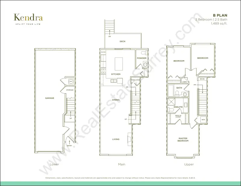 Kendra-A Kendra A floor plan