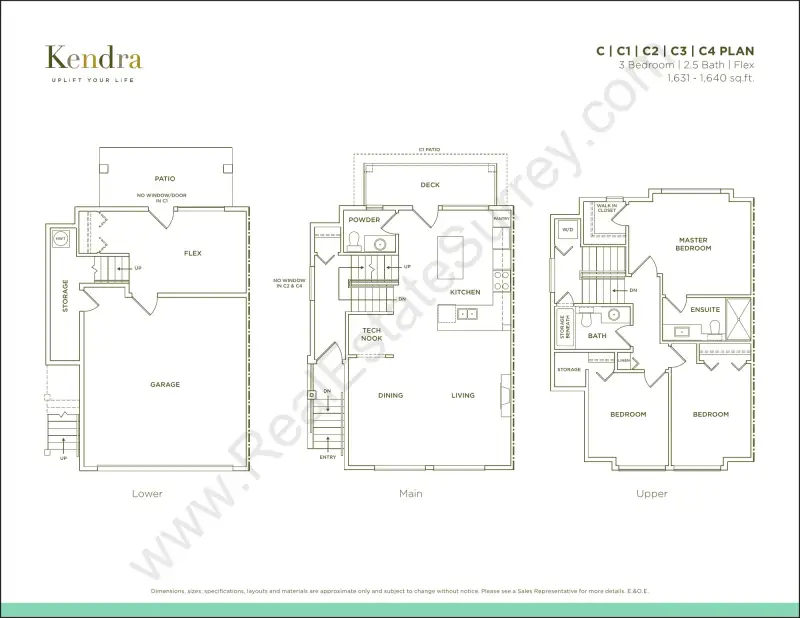 Kendra-A Kendra A floor plan