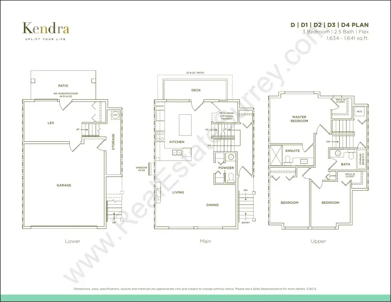 Kendra-A Kendra A floor plan