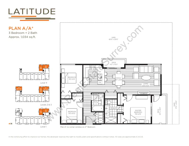 Latitude Latitude floor plan