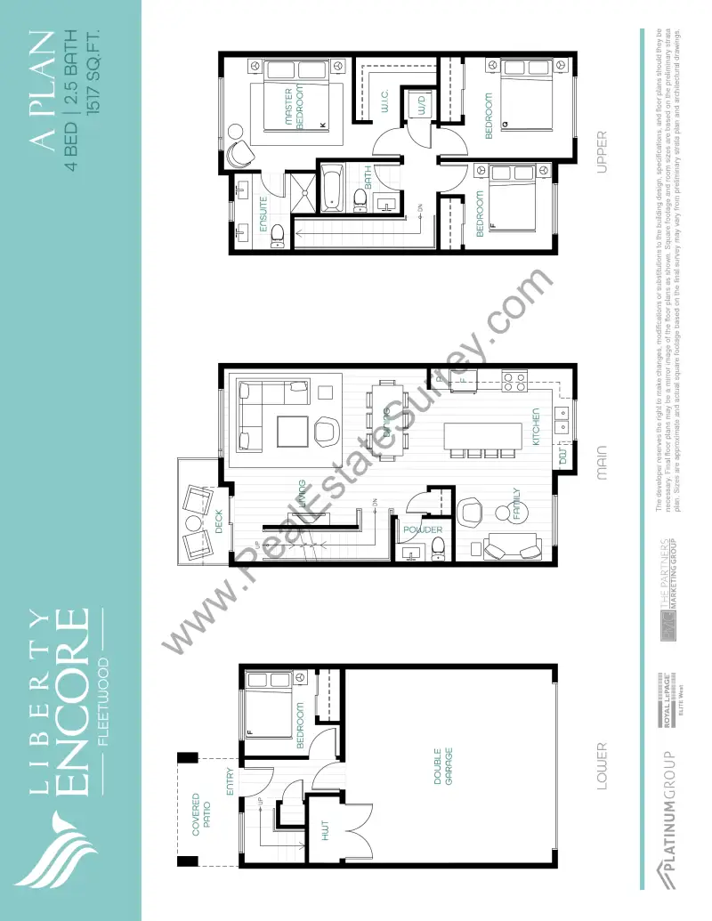 Liberty Encore Liberty Encore Townhomes Floorplans floor plan