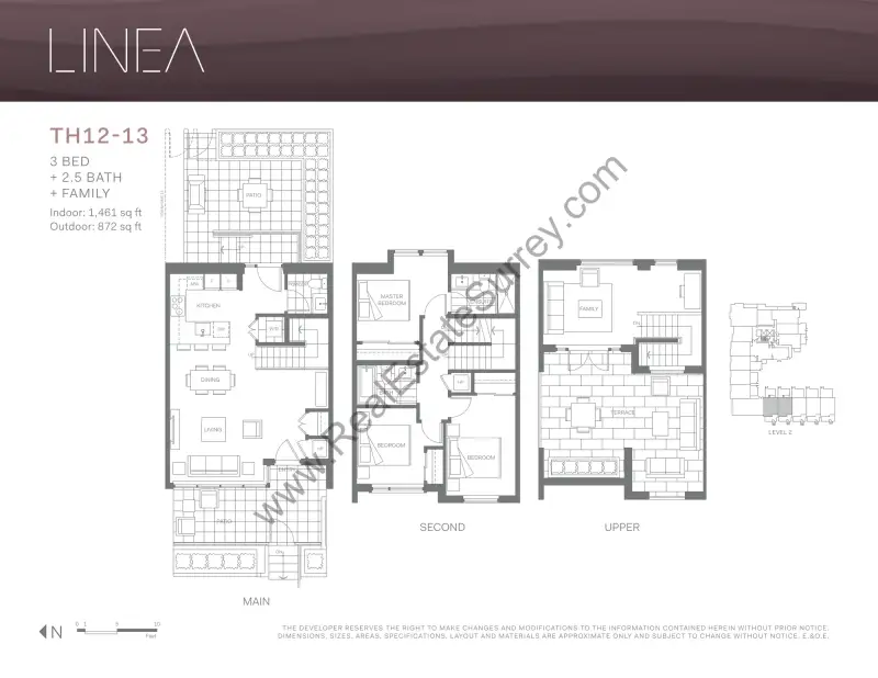Linea Linea Surrey Floorplans floor plan