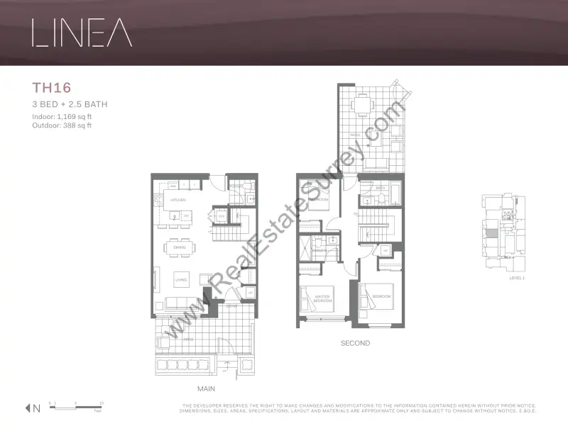 Linea Linea Surrey Floorplans floor plan